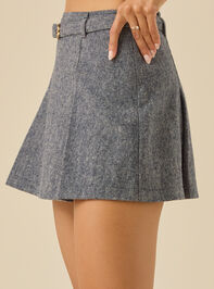 Belle Belted Mini Skirt Detail 3 - TULLABEE