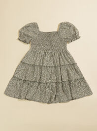 Oakley Floral Smocked Dress Detail 3 - TULLABEE
