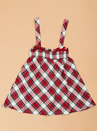 Charlie Baby Plaid Dress Overall with Top Detail 2 - TULLABEE