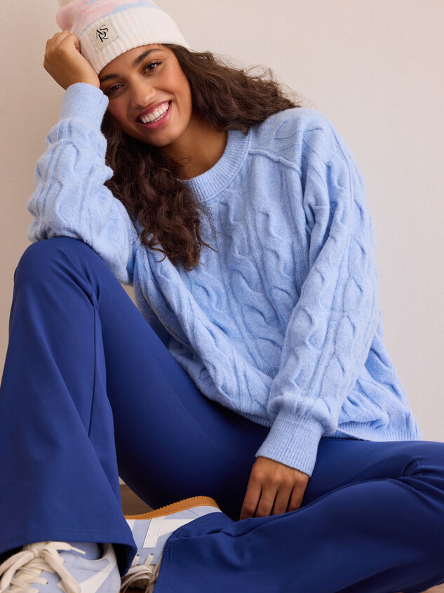 Daydream Cable Knit Sweater - TULLABEE