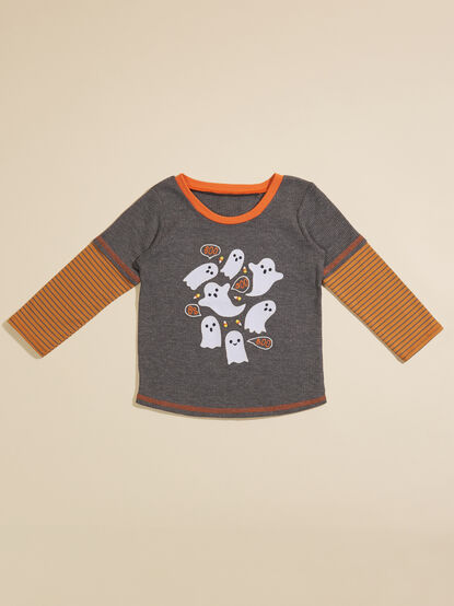 Ghost Striped Tee by MudPie - TULLABEE