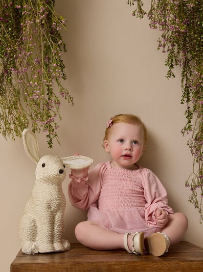 Leigha Smocked Bubble - TULLABEE