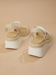Azzure Wedge Sandals Detail 3 - TULLABEE