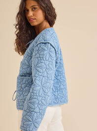 Jane Quilted Jacket Detail 4 - TULLABEE