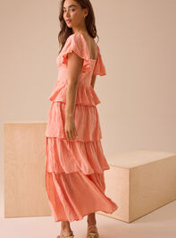 Roxanne Layered Maxi Dress Detail 6 - TULLABEE