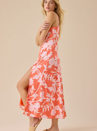 Freya Floral Maxi Dress Detail 3 - TULLABEE