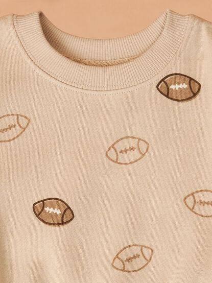Vintage Footballs Bubble by Mud Pie - TULLABEE