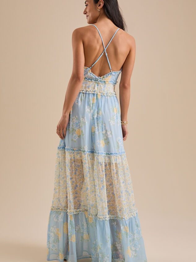 Raine Maxi Dress Detail 5 - TULLABEE