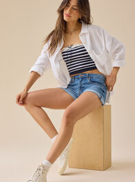 Joely Denim Shorts - TULLABEE