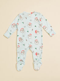 Vintage Santa Footie Detail 3 - TULLABEE