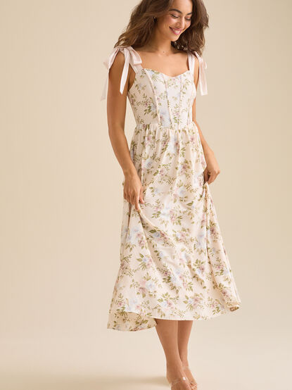Bailey Floral Maxi Dress - TULLABEE