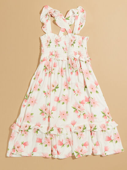 Paisley Floral Smocked Dress - TULLABEE