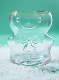 Gingerbread Man Wine Glass Detail 2 - TULLABEE