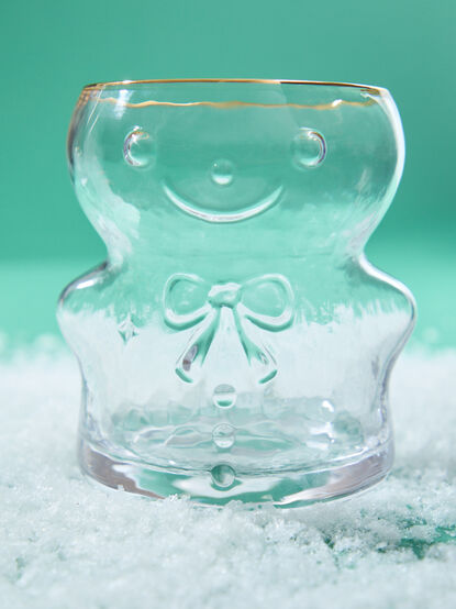 Gingerbread Man Wine Glass - TULLABEE