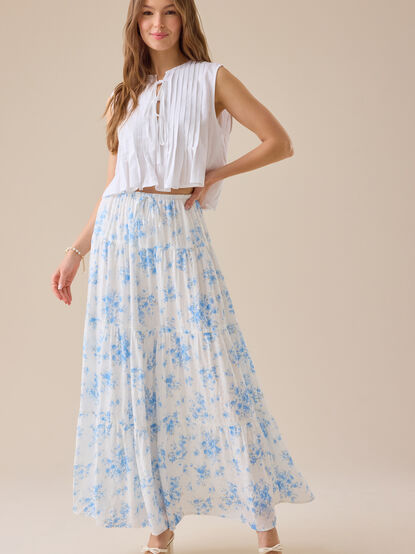 Foster Floral Maxi Skirt - TULLABEE