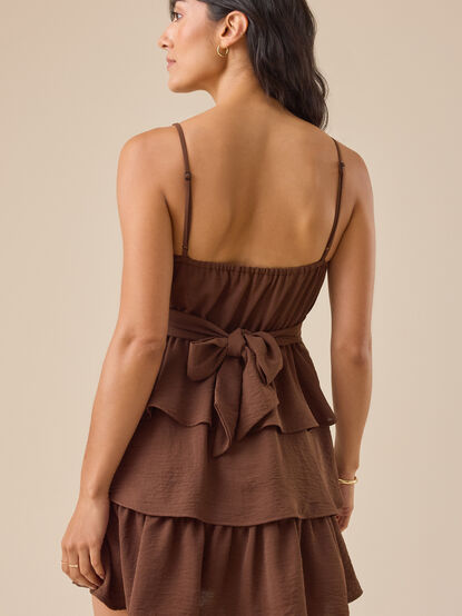Sara Tiered Mini Dress - TULLABEE