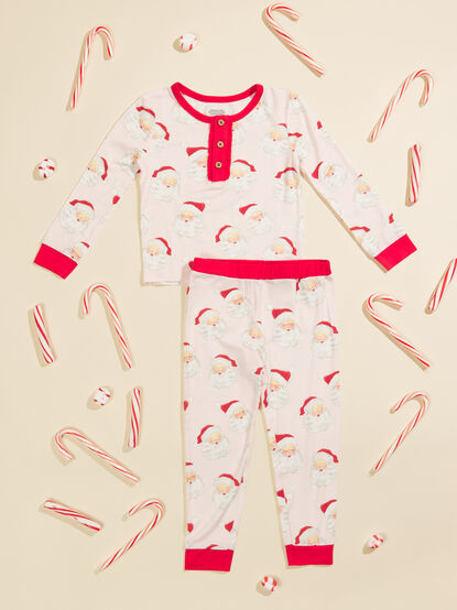Jolly Santa Baby Lounge Set by MudPie - TULLABEE