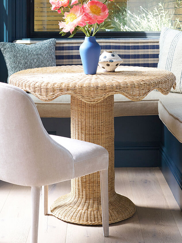 Fiorella Upholstered Dining Chair Detail 2 - TULLABEE