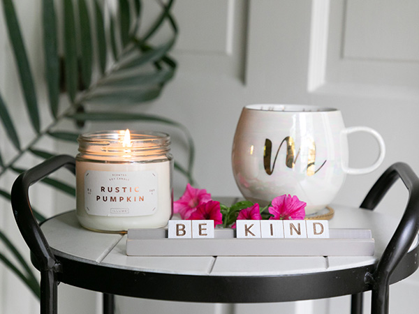 Rustic Pumpkin Candle
