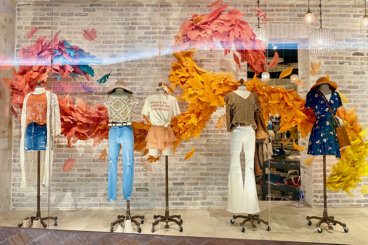 Windswept: Our Fall Windows are Here! - TULLABEE